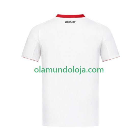 Camisola Eintracht Frankfurt Homem Equipamento Segundo 2024-2025 Manga Curta